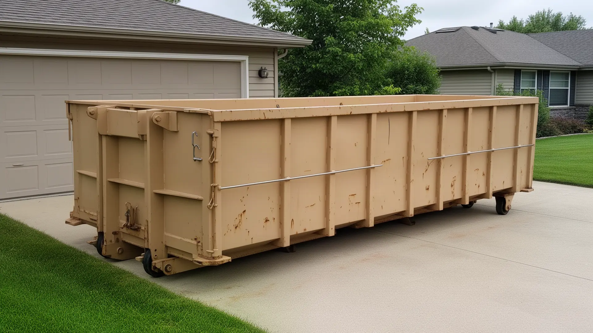 Roll-off dumpster from Red Willow Dumpster Rental in Birmingham, AL